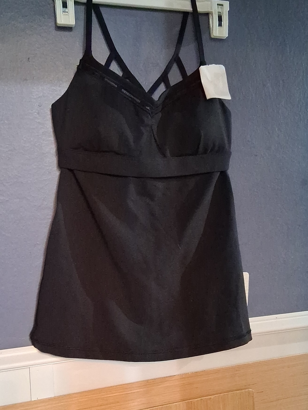 lululemon athletica Black Strappy Tank Top